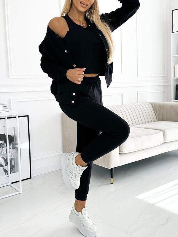 Ensemble loungewear zippé berg-feldt pour femme