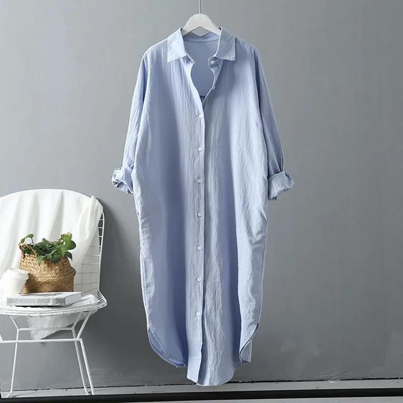 Chemise surdimensionnée pour femme coupe décontractée boutonnée Berg-Feldt
