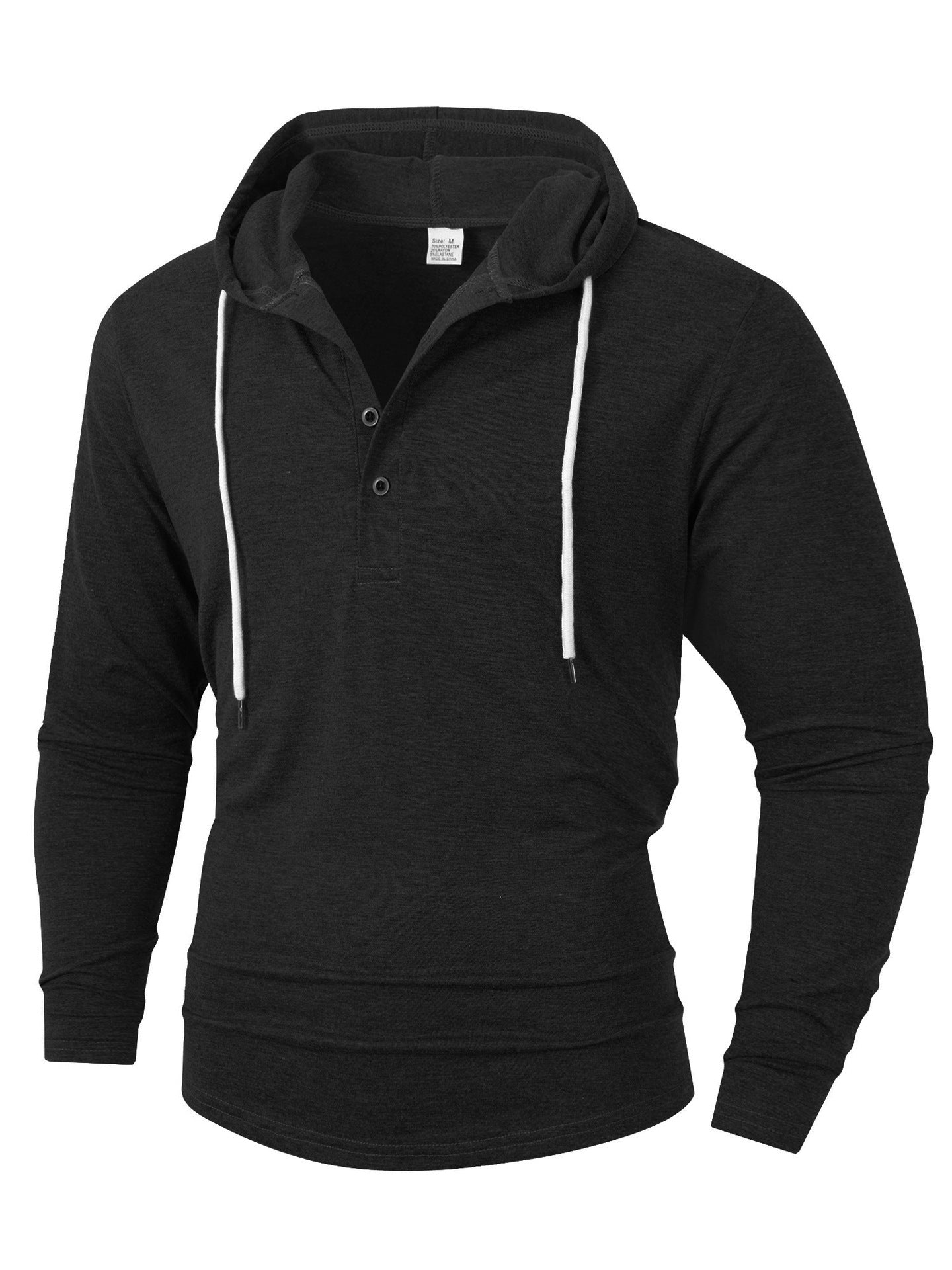 Hoodie homme avec fermeture boutonnée moderne et tissu respirant Berg-Feldt