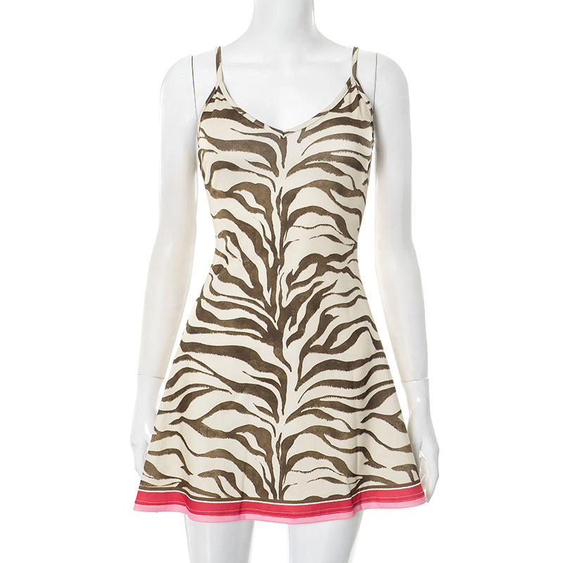 Robe décontractée à bretelles spaghetti berg-feldt pour femme