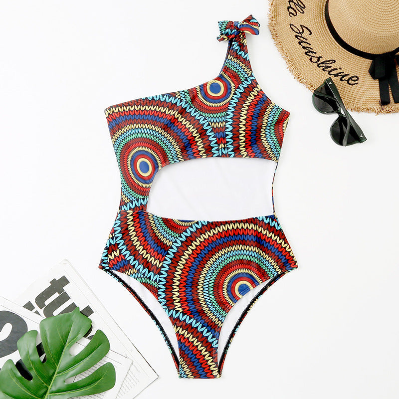Maillot de bain femme berg-feldt, Monokini, découpé d'un côté