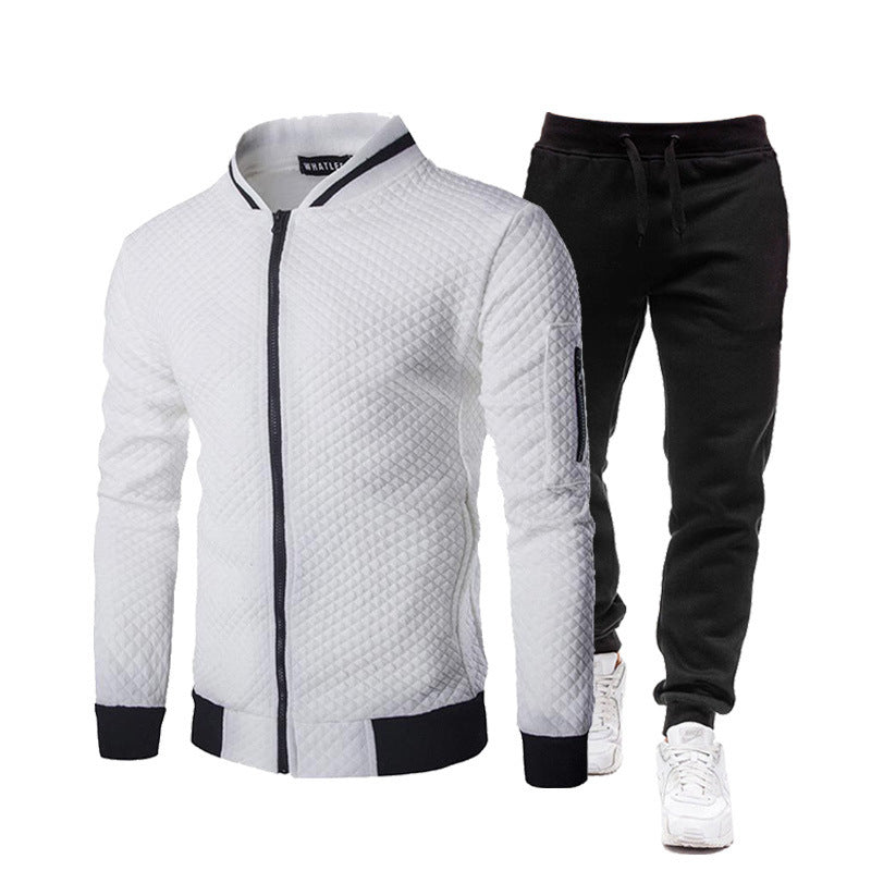 Herren modische Trainingsjacke mit Stehkragen und Sporthose Berg-Feldt