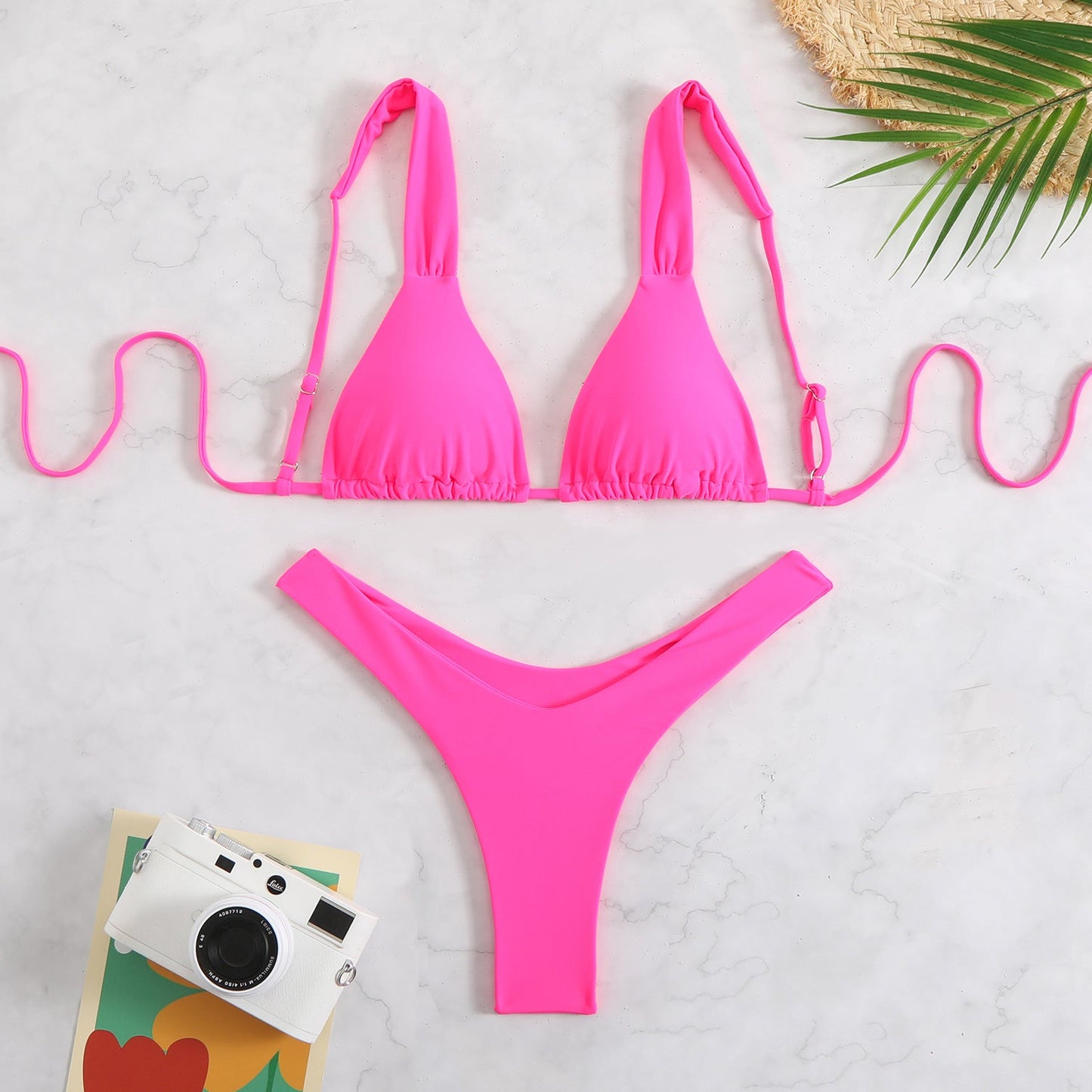 Ensemble de bikini triangle avec bretelles réglables pour femme berg-feldt