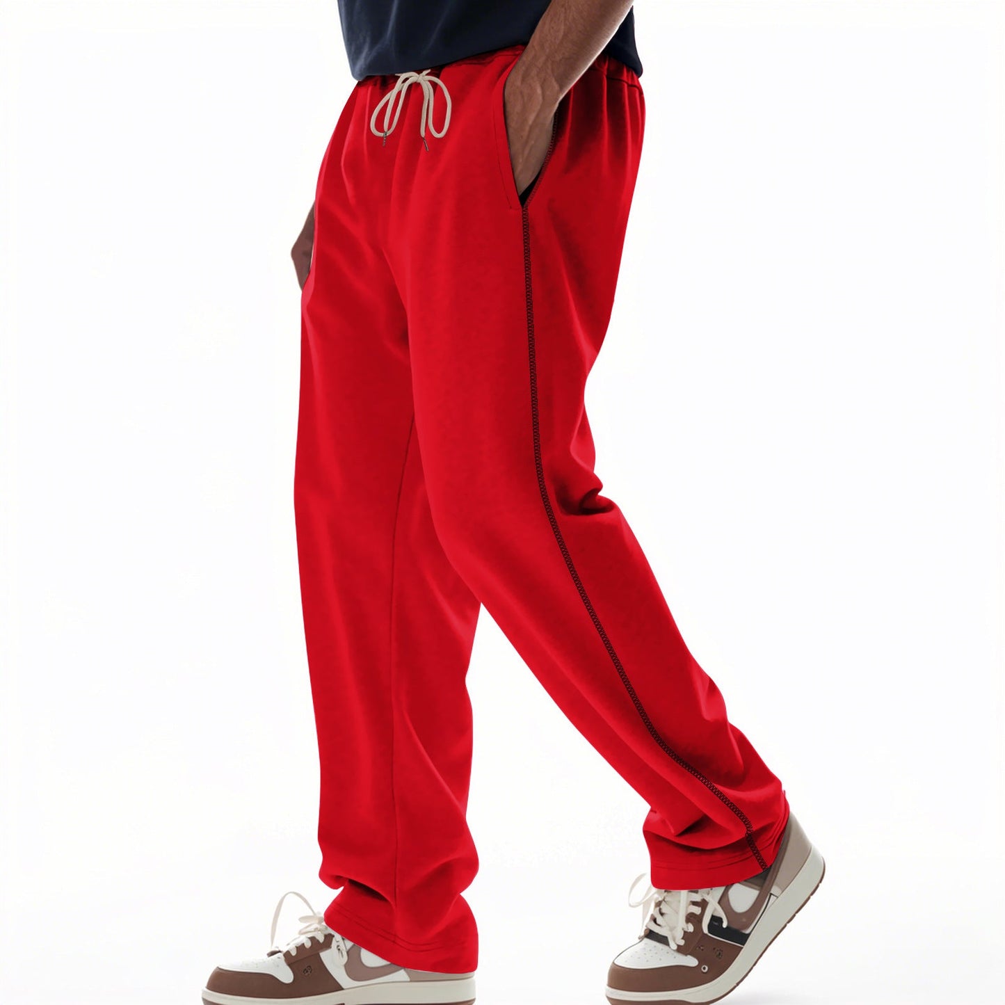 Pantalon de jogging confortable pour homme avec fermeture éclair et poches latérales Berg-Feldt