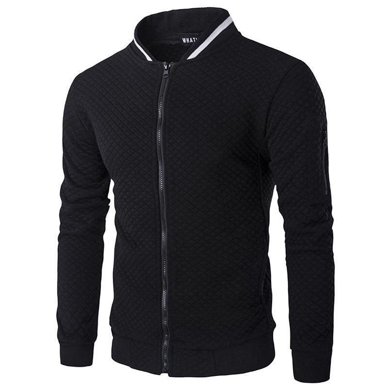 Herren Steppjacke mit praktischem Stehkragen und Reißverschlusstaschen Berg-Feldt