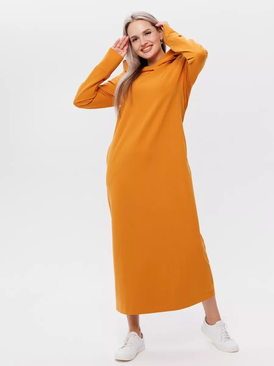 Robe sweat à capuche confortable pour femme avec poches de berg-feldt
