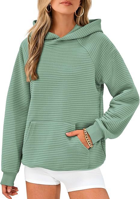 Hooded sweatshirt in textured fabric Berg-Feldt for women