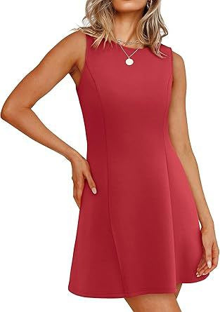 Robe trapèze sans manches intemporelle pour femme Berg-Feldt