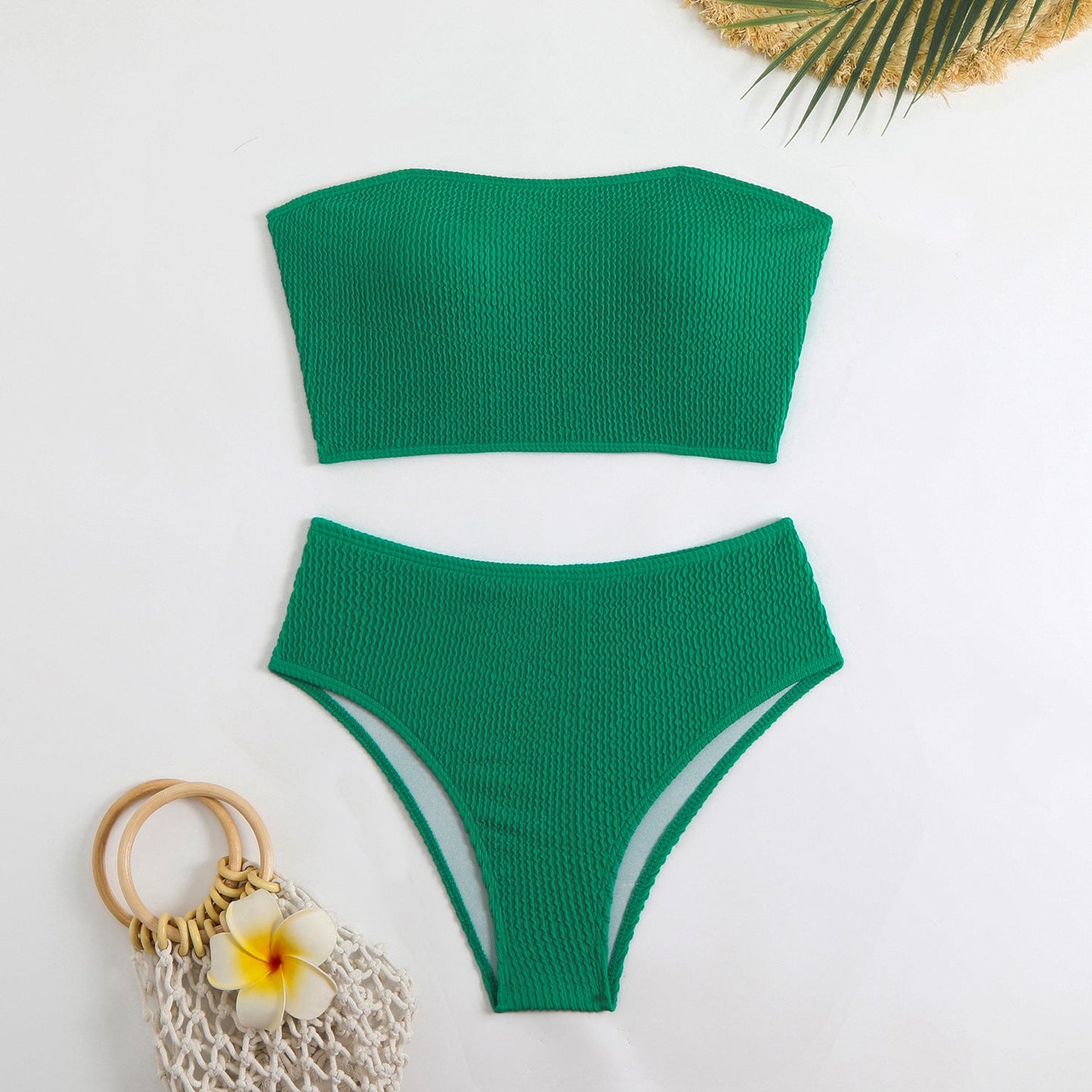 Ensemble bikini avec haut côtelé berg-feldt pour femme