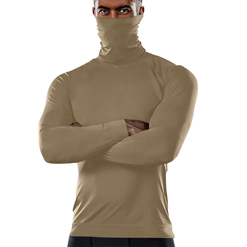 T-shirt fonctionnel pour hommes avec col montant et gestion innovante de l'humidité Berg-Feldt