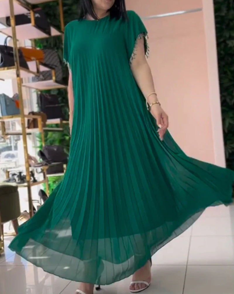 Elegantes Maxikleid mit Faltenwurf und raffinierten Details von berg-feldt