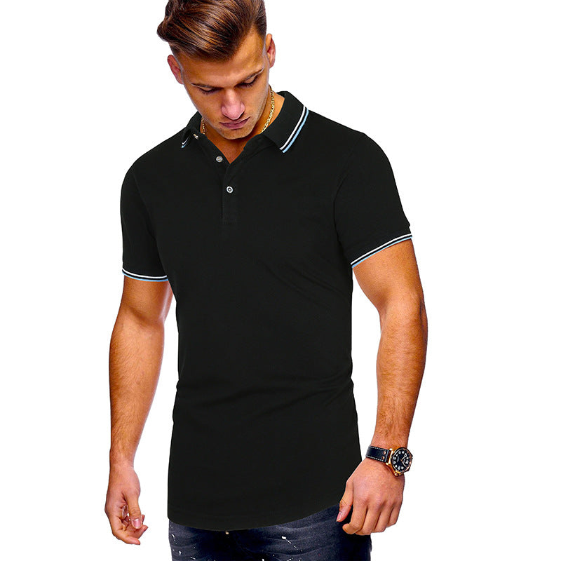 Herren Poloshirt mit modernen Akzenten Berg-Feldt