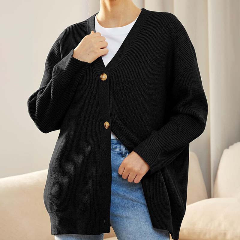 Berg-Feldt | Klassische Strick-Strickjacke für Alltag