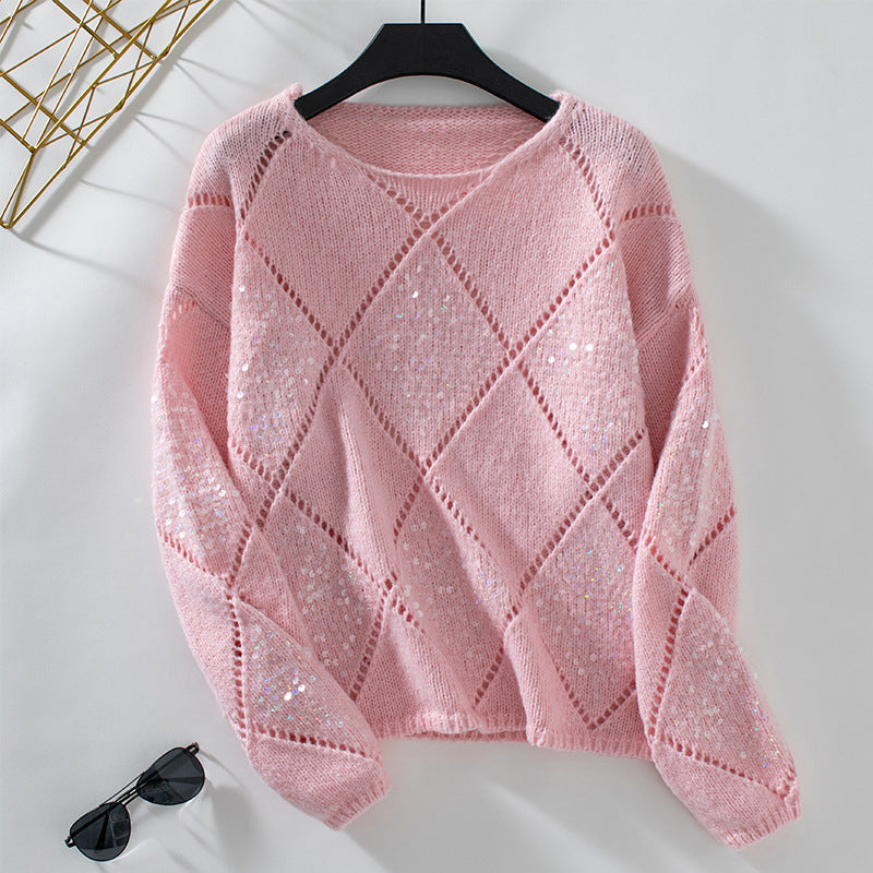 Berg-Feldt | Luftiger Hohlstrickpullover Für Übergangszeit