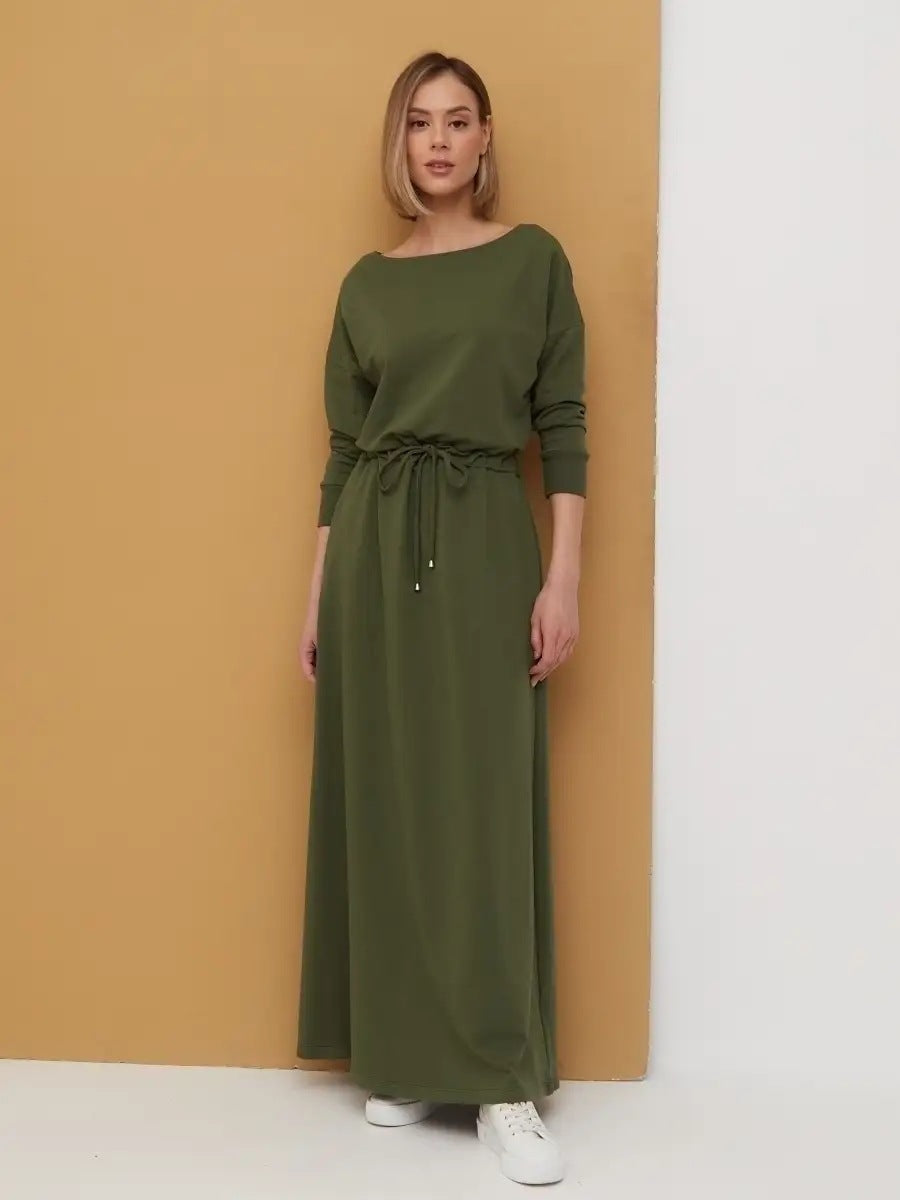Leichtes Maxikleid für Damen mit Kordelzug von berg-feldt