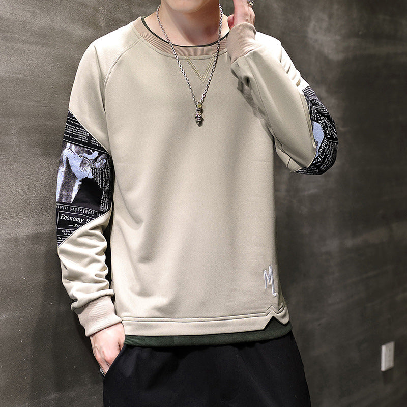 Herren modisches Sweatshirt mit einzigartigen Druckdetails Berg-Feldt