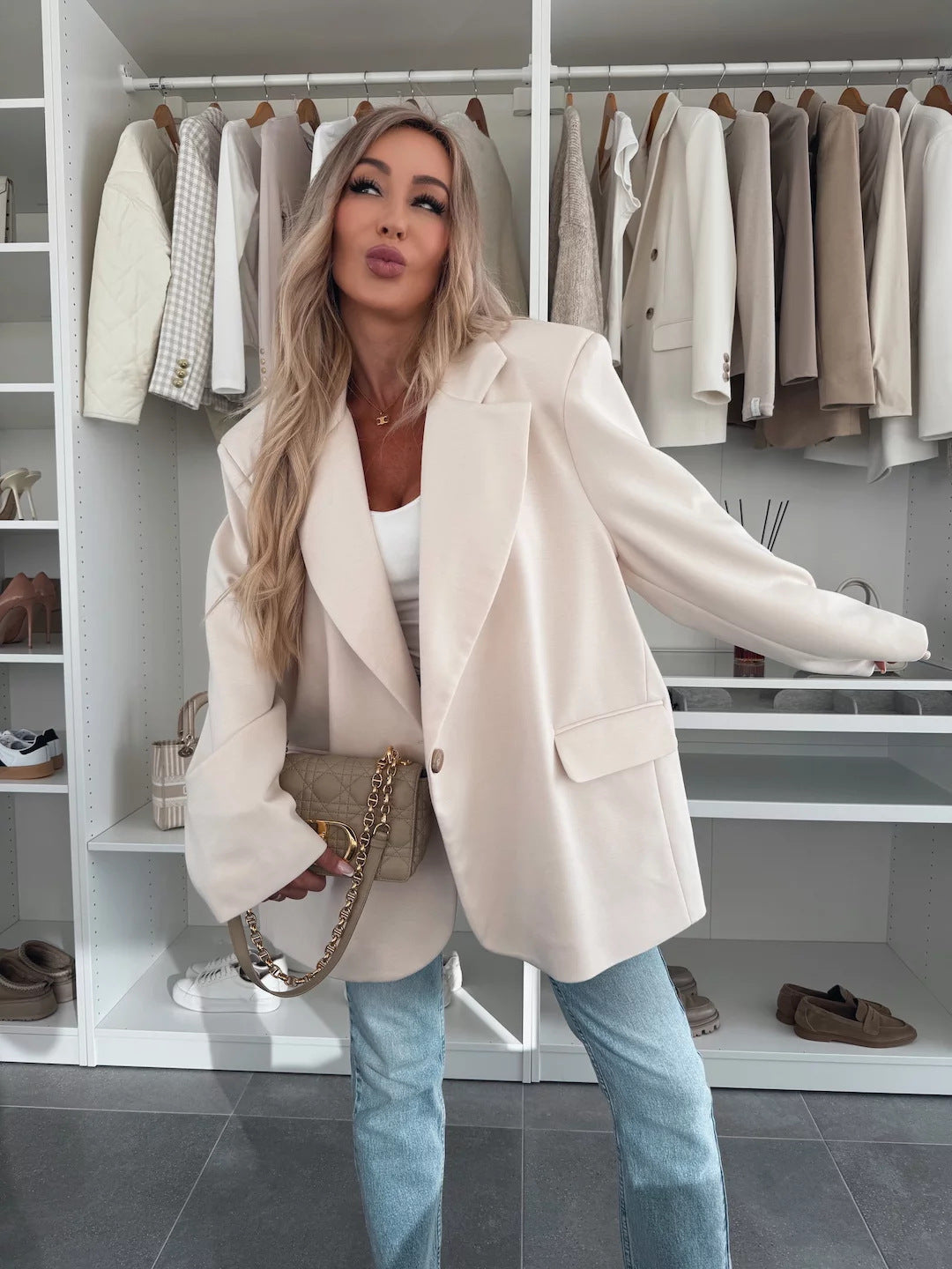 Blazer ample décontracté femme Berg-Feldt