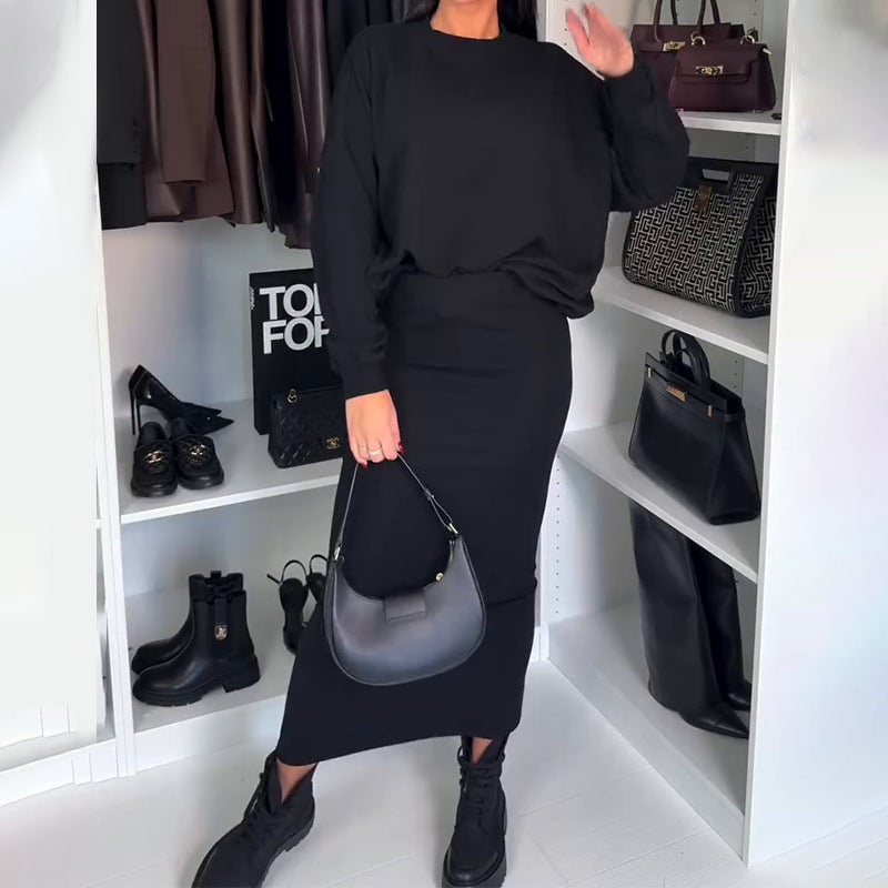 Ensemble deux pièces midi tricoté pour femme Berg-feldt