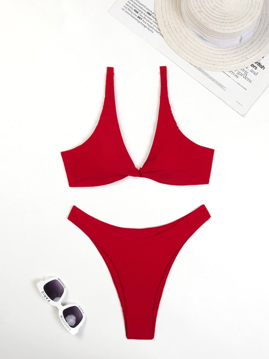 Maillot de bain triangle taille haute pour femme Berg-Feldt
