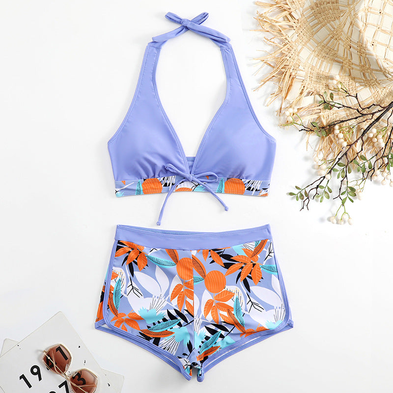 Ensemble bikini femme imprimé floral avec haut réglable par berg-feldt