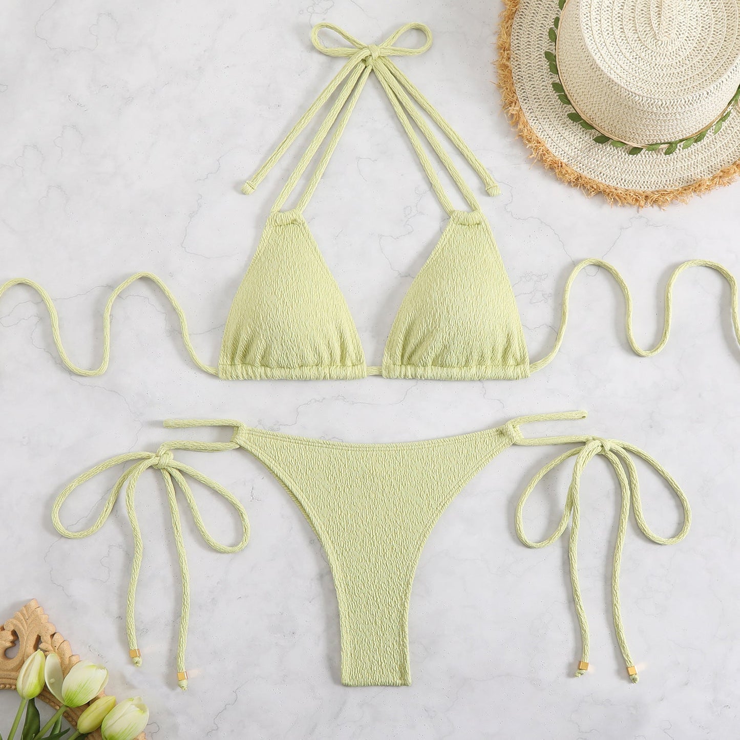 Ensemble bikini triangle pour femme avec bretelles réglables berg-feldt1750243260