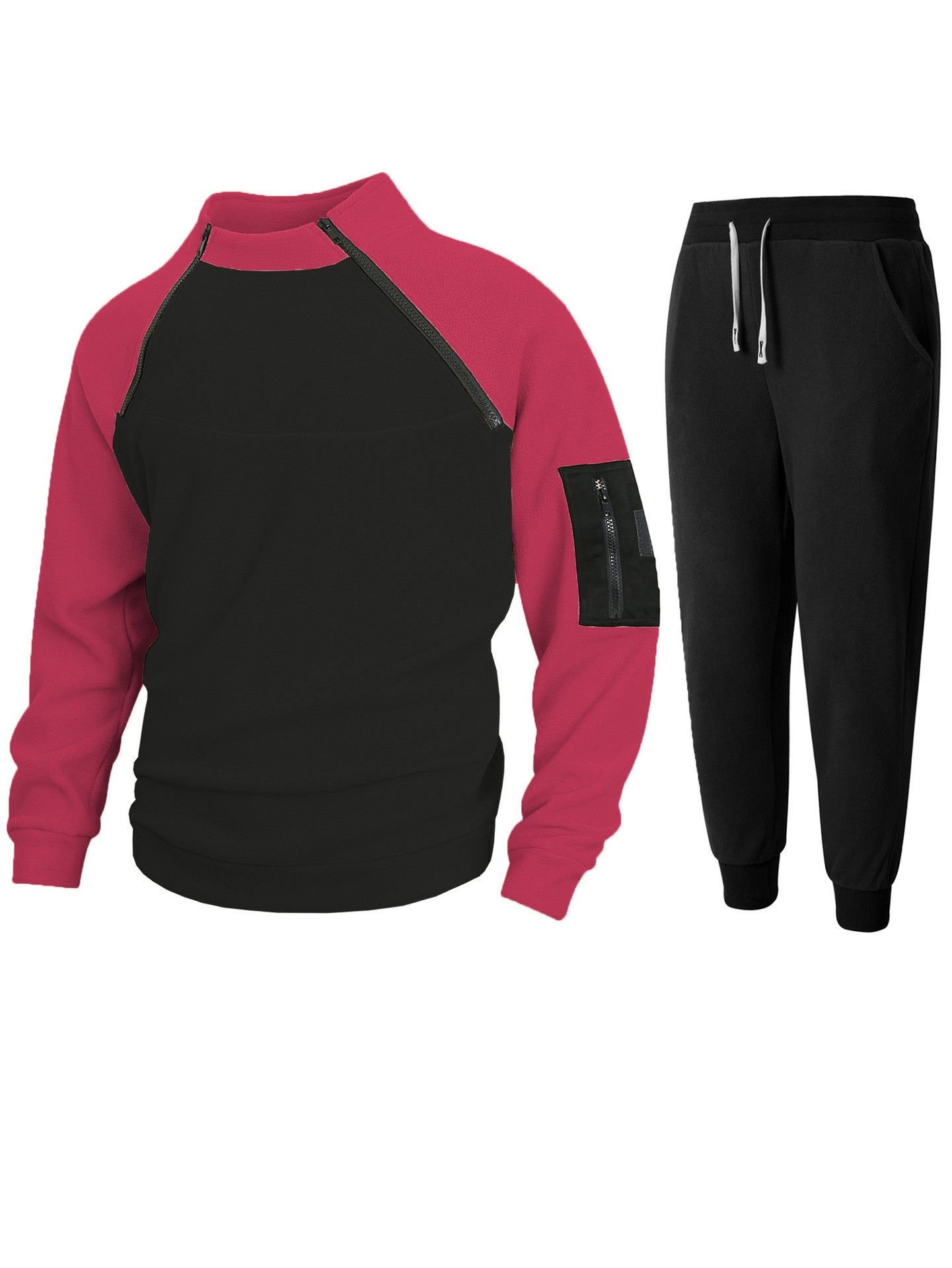Haut de sport pour hommes avec fermeture éclair fonctionnelle et jogging confortable Berg-Feldt