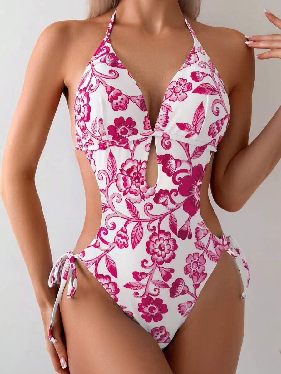 Maillot de bain femme Berg-feldt à découpes florales