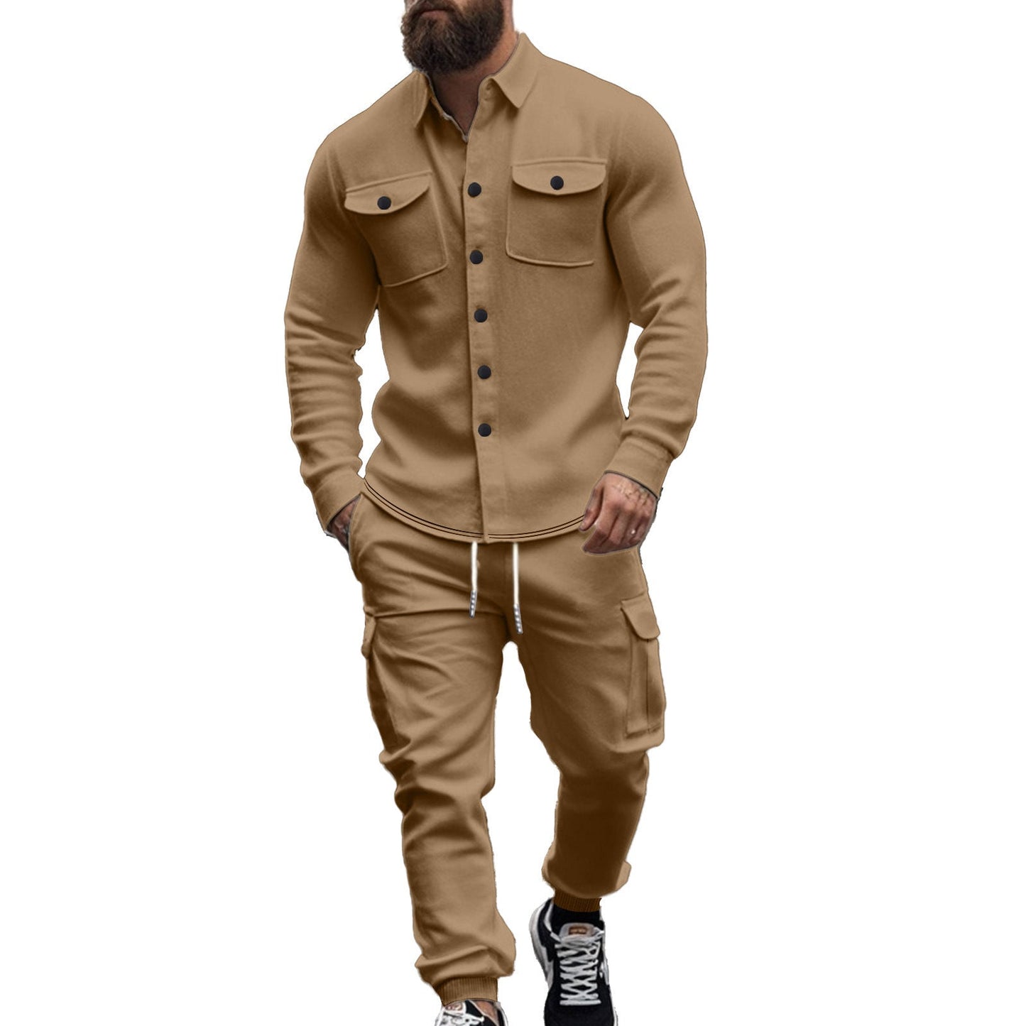 Herren lässiges Cargo-Set Berg-Feldt