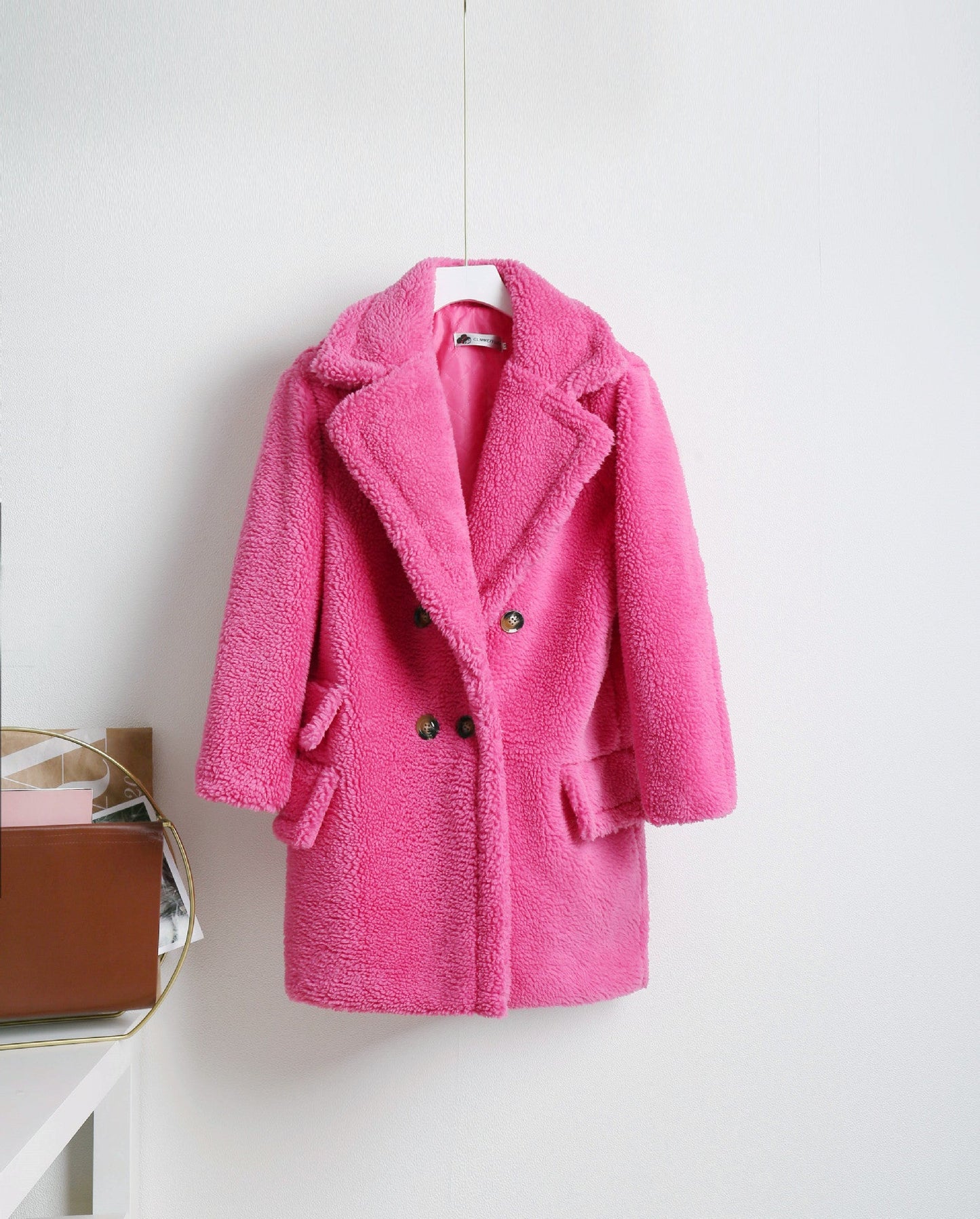 Manteau douillet à double boutonnage pour femme Berg-Feldt