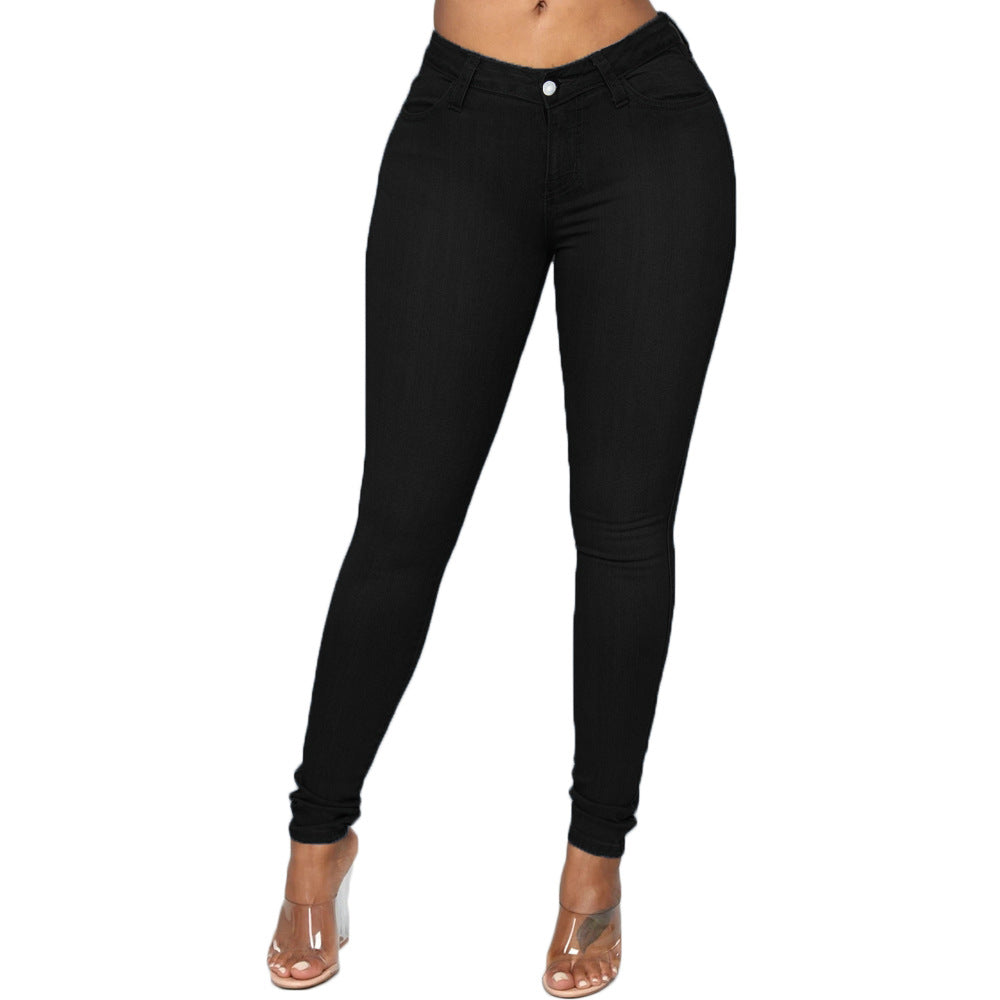 Jeans skinny taille haute Berg-Feldt pour femme