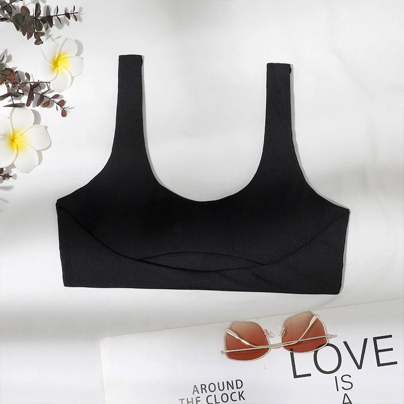 Haut de bikini sportif pour femme, avec coupe ergonomique et fronces raffinées de berg-feldt