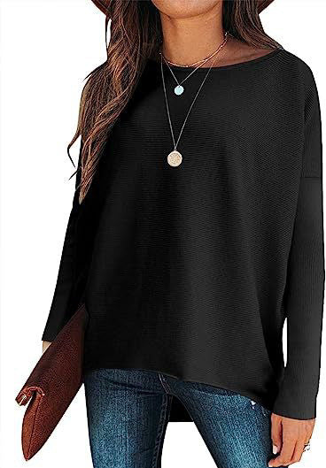 Lockere Damenstrickbluse im Oversize-Stil von berg-feldt