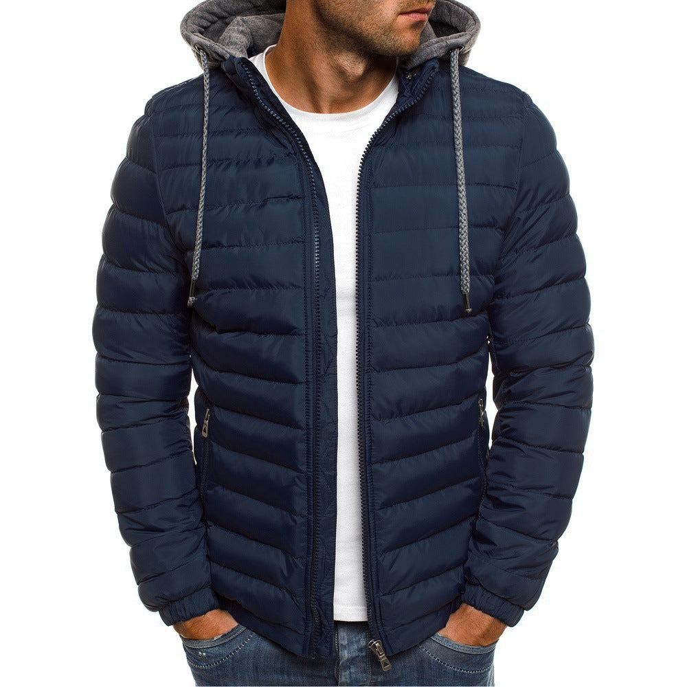 Coupe-vent matelassé à capuche pour homme Berg-Feldt