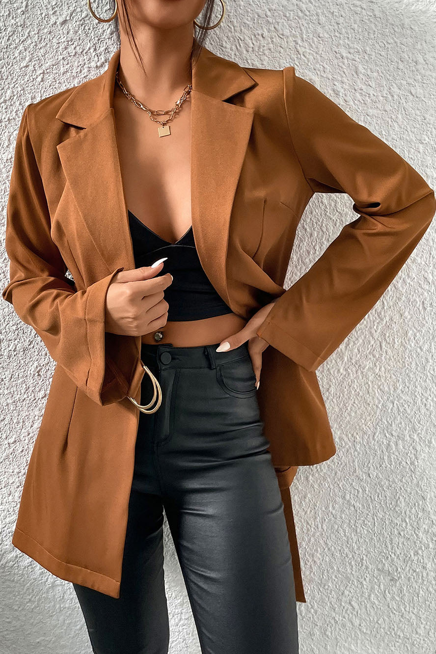 Berg-Feldt | Mid Length Slim Fit Strickjacke Anzug