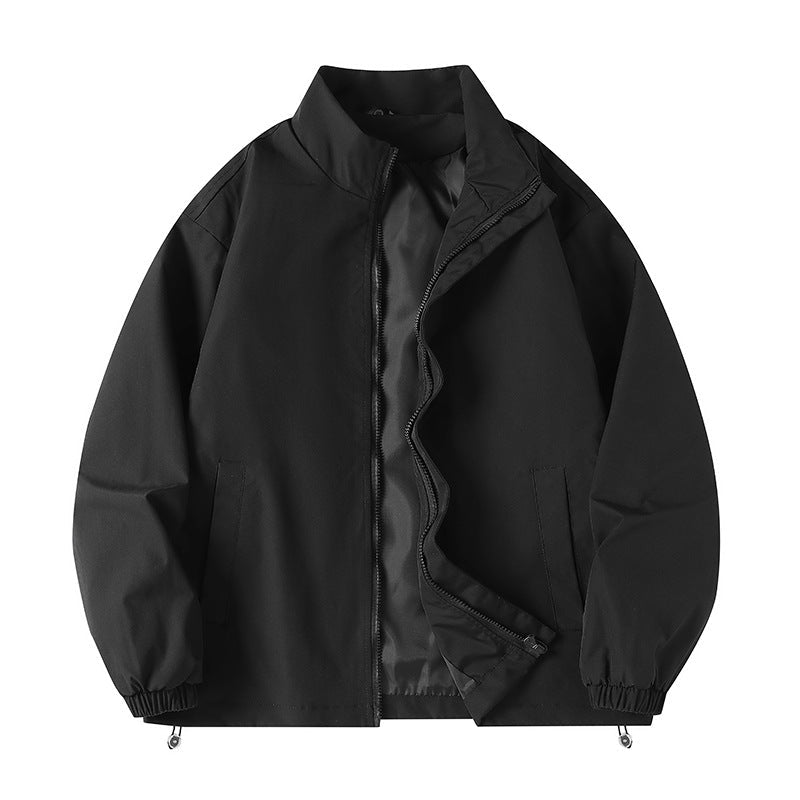 Veste coupe-vent décontractée pour homme avec col montant et poches pratiques Berg-Feldt