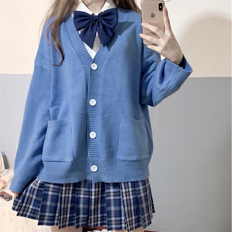 Cardigan en grosse maille pour femme avec poches et col en V Berg-Feldt