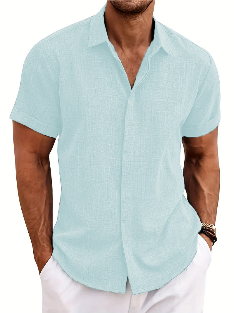 Heidi Mode | Chemise à manches courtes en lin