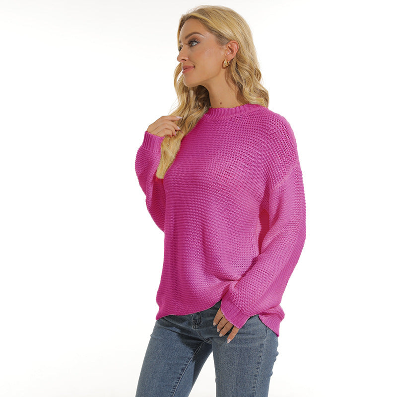 Damen Pullover mit strukturiertem Maschenmuster und bequemem Schnitt Berg-Feldt