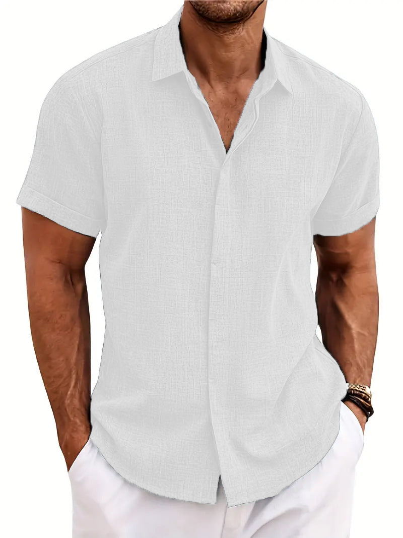 Heidi Mode | Chemise à manches courtes en lin