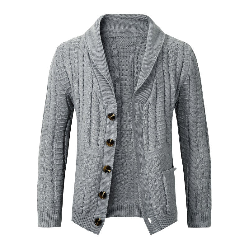 Cardigan tendance pour femmes avec motif torsadé polyvalent Berg-Feldt