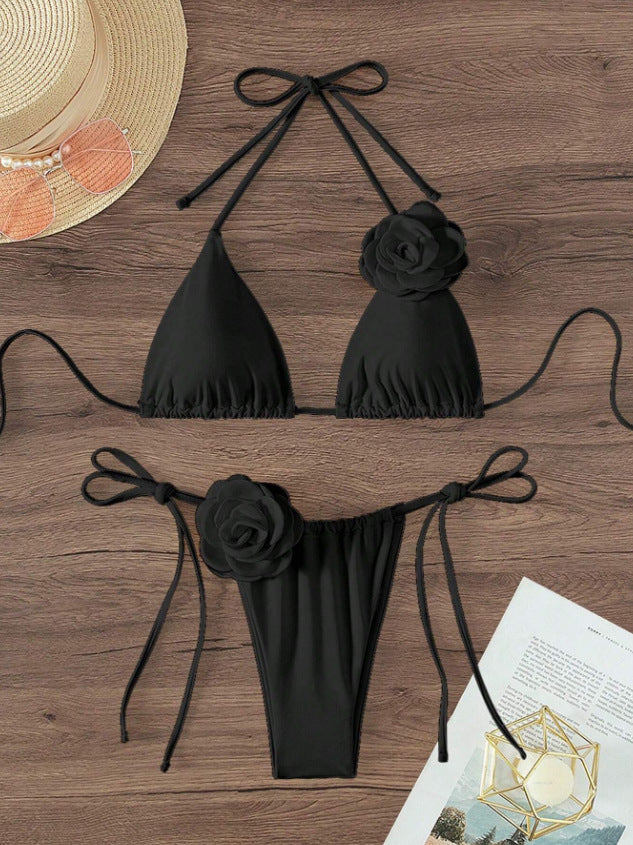 Haut de bikini fleuri pour femme avec bretelles ajustables, de berg-feldt