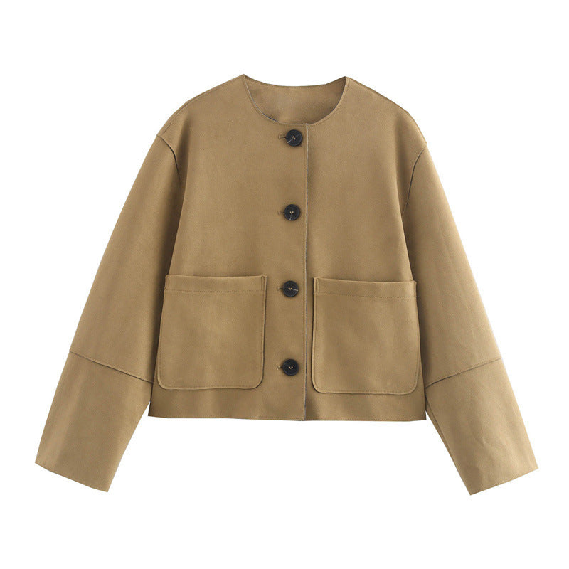 Veste courte décontractée pour femmes avec poches pratiques Berg-Feldt
