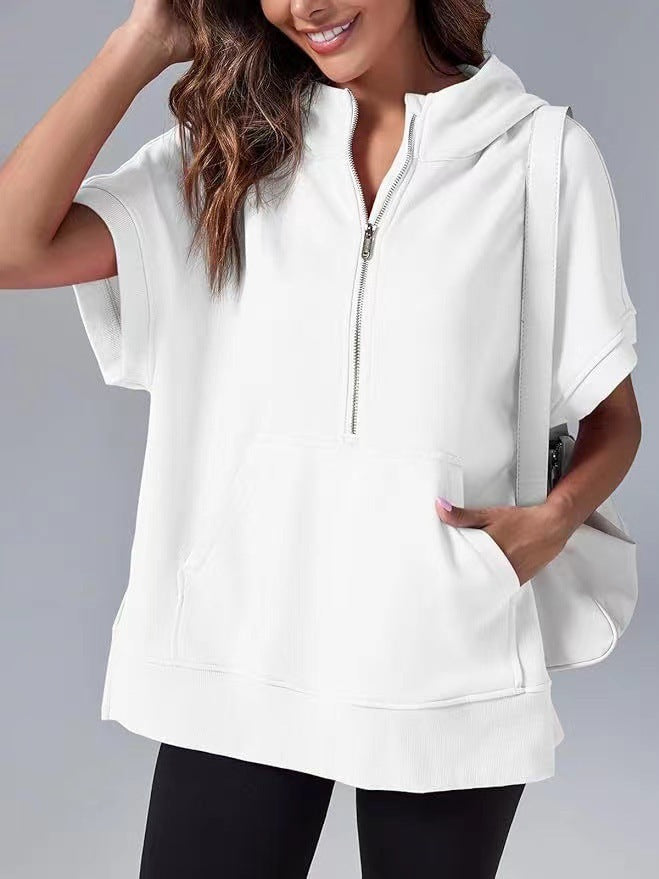 Women's Lightweight Half-Zip Hoodie with Pockets Berg-Feldt
