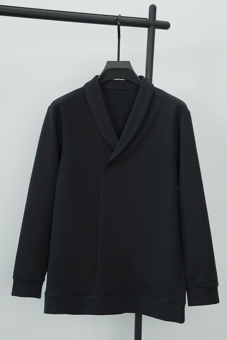 Herren Freizeitjacke mit modernem Schalkragen und praktischen Knöpfen Berg-Feldt
