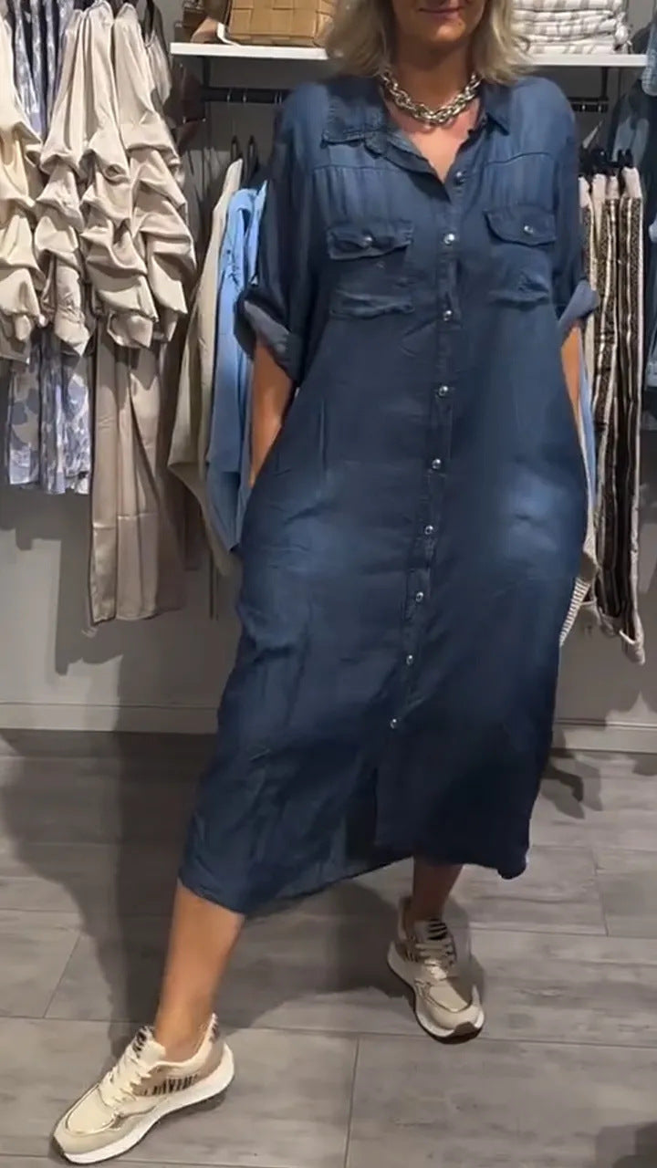 Robe-chemise en jean Berg-Feldt pour femme