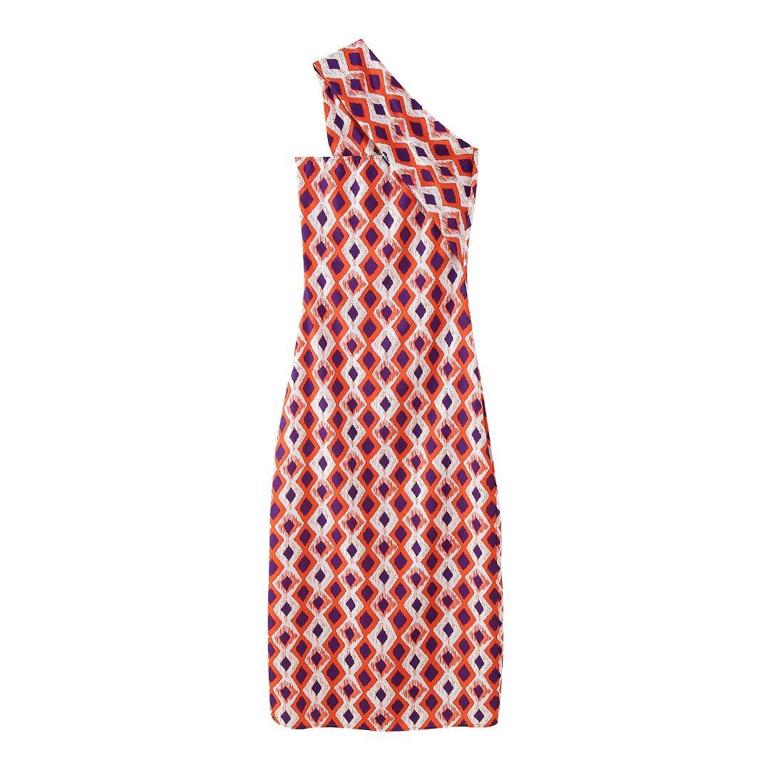 Robe longue asymétrique Unikat Berg-Feldt pour femme