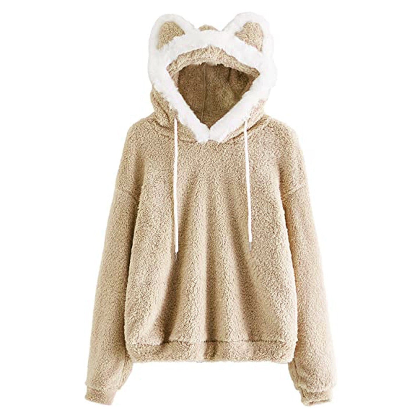 Sweat à capuche douillet pour femme avec oreilles adorables et polaire douillette Berg-Feldt