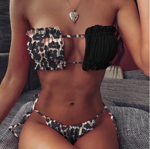 Haut et bas de bikini deux pièces Berg-Feldt à motif papillons