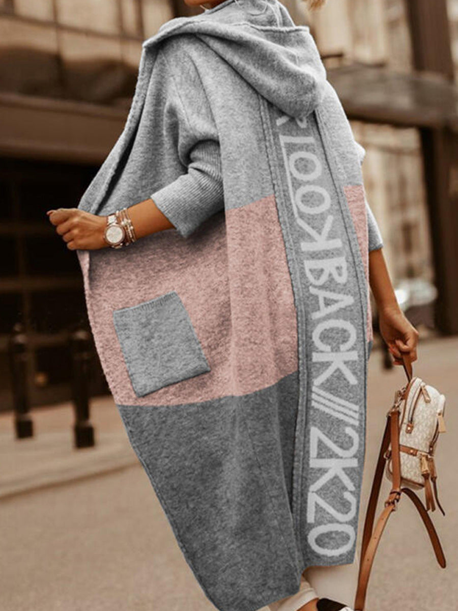 Damen Strickjacke à capuche décontractée Berg-Feldt