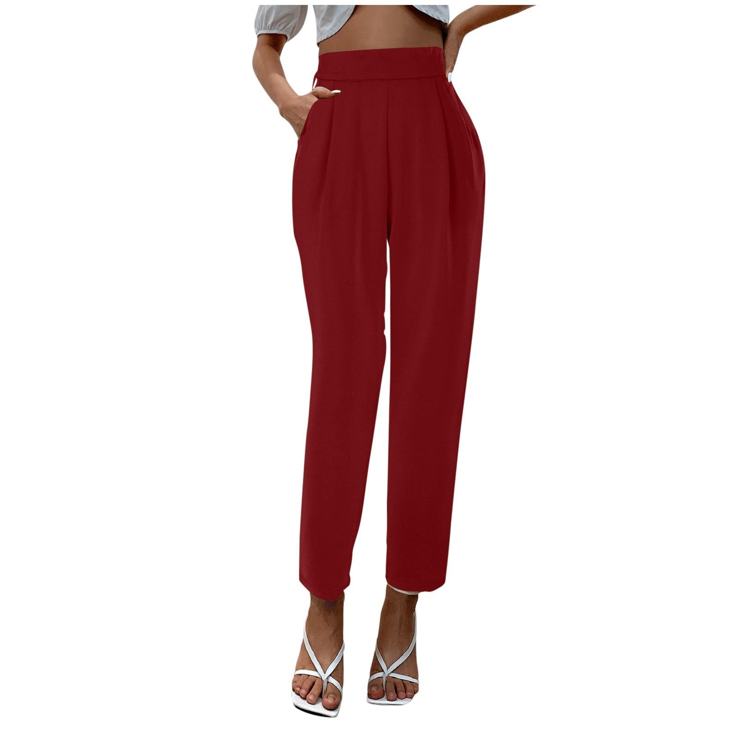 Pantalon taille haute femme Berg-Feldt
